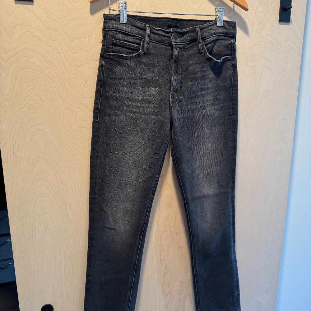 Mother Denim The Mid-Rise Dazzler Flood Jeans
